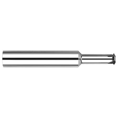 Harvey Tool 0.45 in Cutter dia x 1-3/4 Reach Carbide Single Form No 5/8 Thread Milling Cutter, 6 Flutes 54275